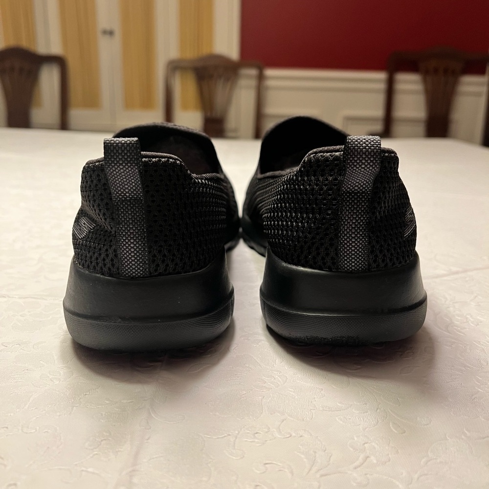 Skechers Women's Black Slip-On Loafers - Picture 4 of 9